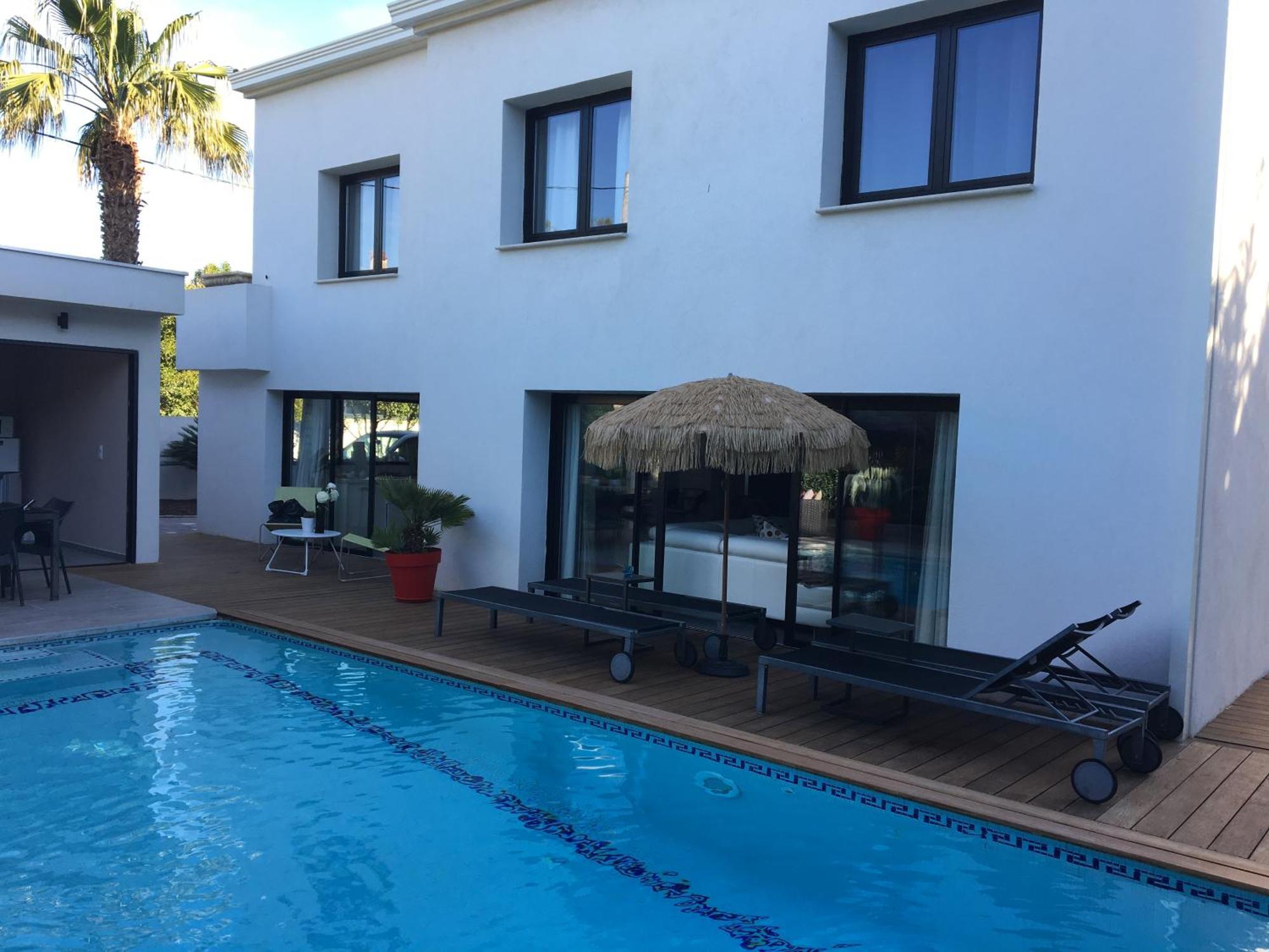 La Villa Blanche Sanary-sur-Mer Exteriér fotografie